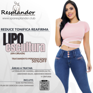 lipo escultura reduce tonifica reafirma